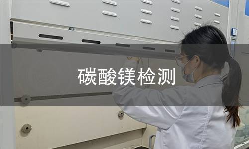 碳酸鎂檢測(cè)